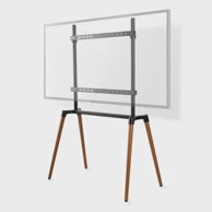 NEDIS Nosač podni za TV TVSM7250BK, 60-75", 40kg max, aluminij/čelik